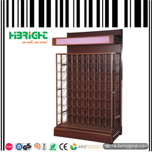 Wooden and Metal Display Rack